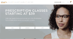 Desktop Screenshot of 39dollarglasses.com